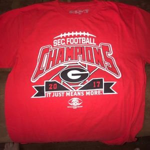 UGA SEC champs shirt